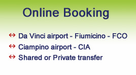 Rome airport transfer - FCO and CIA
